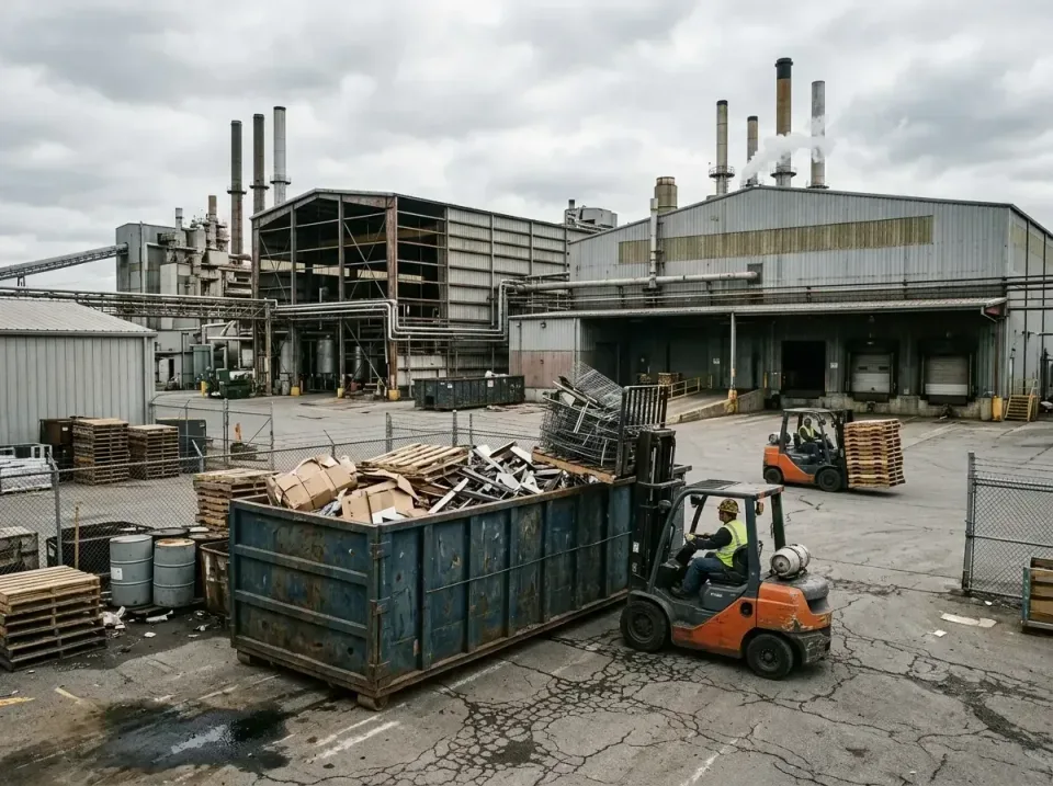 industrial-factory-scrap-conta-003 — frequently asked questions, Cheap Roll-off Dumpster Rentals in La Grange, KY